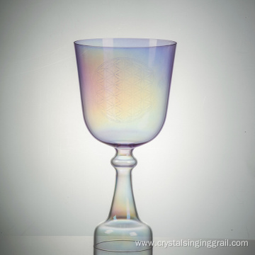 The Flower of Life Crystal Chalice